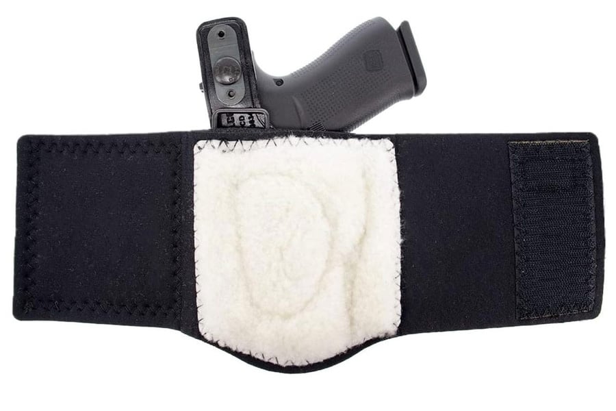 GALCO INTERNATIONAL Ankle Glove Right Hand Ankle Holster for Glock 43, 43X Taurus GX4, Black